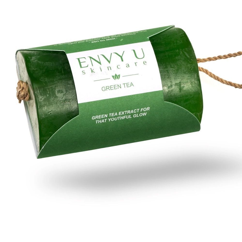 NWT Envy U Skin Green Tea Bar Soap